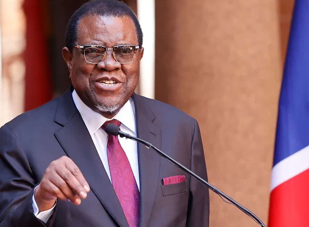سبب وفاة رئيس ناميبيا حاجي جينجوب
